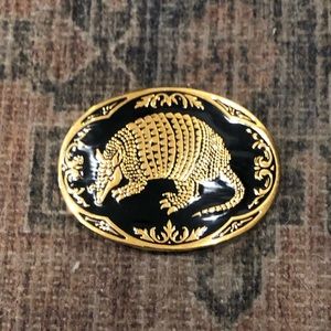 Armadillo Belt Buckle